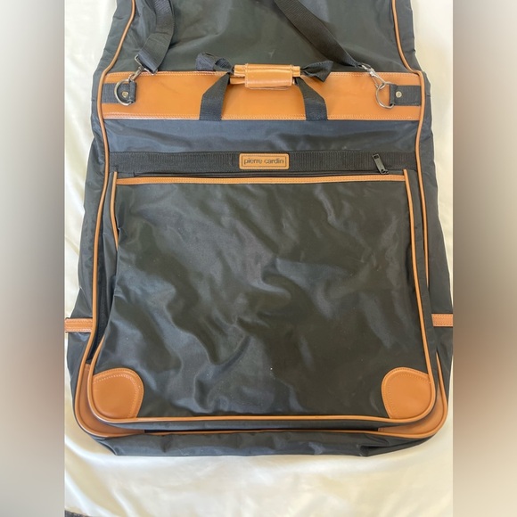 PIERRE CARDIN Garment Bag Luggage Hanging Suit Bag Vintage 42”x21” - Picture 2 of 15